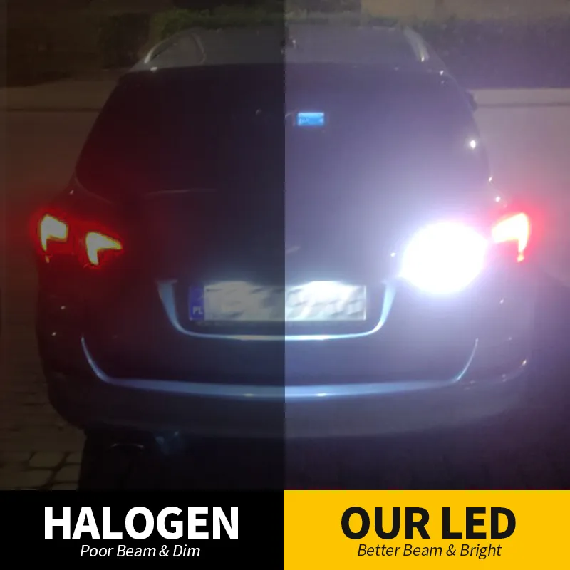 backing lights P21W BA15S for Mercedes Benz Viano...