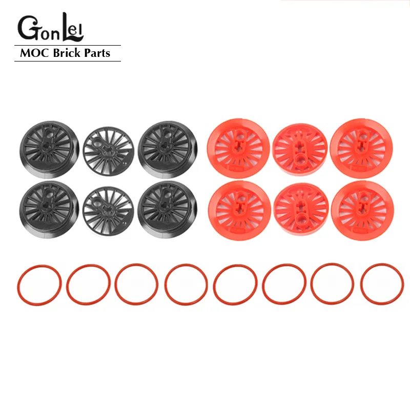 専用3 Plastic RC Train Wheels Pack Compatible With From Ddmysmile