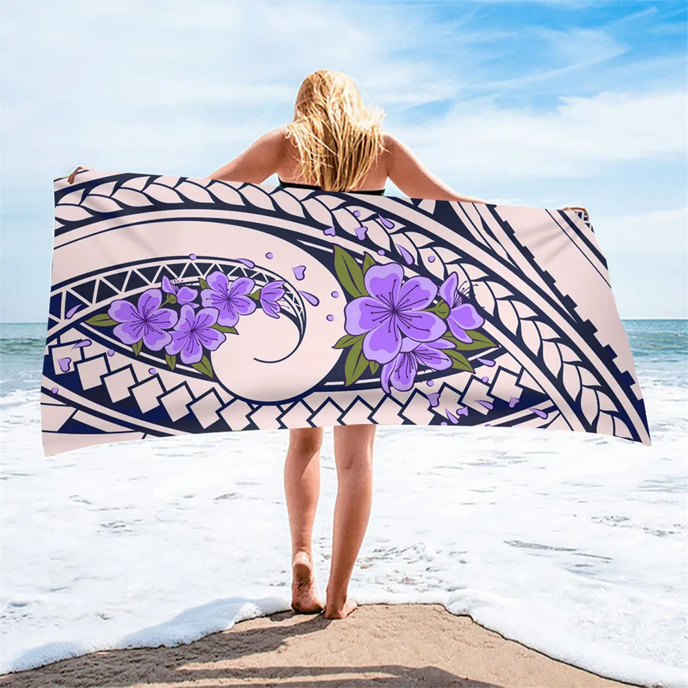 Flower beach towel hotsell