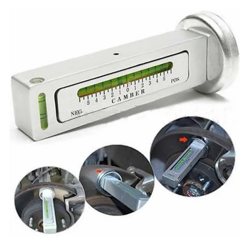 Adjustable Magnetic Gauge Tool – Camber Caster Strut Wheel Alignment, Black