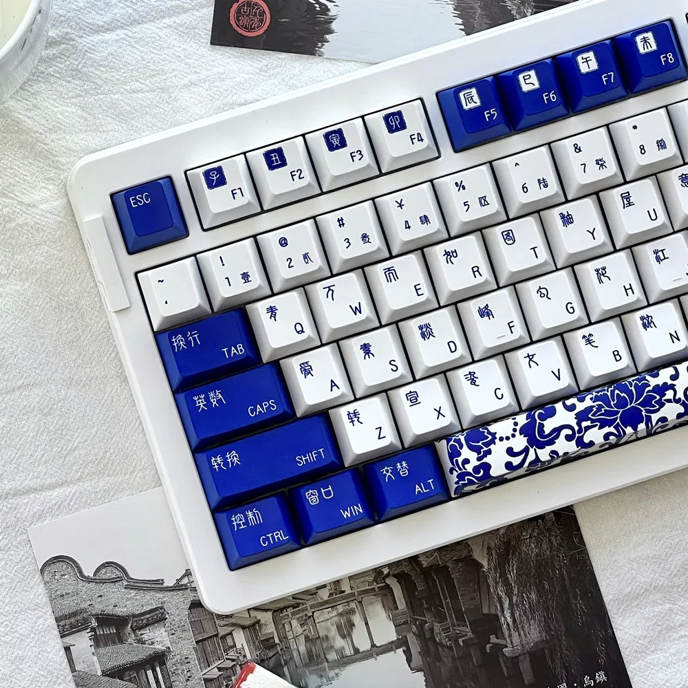 Original Design PBT Keycaps 142 Keys Blue White... From Ddmydec, $227. ...
