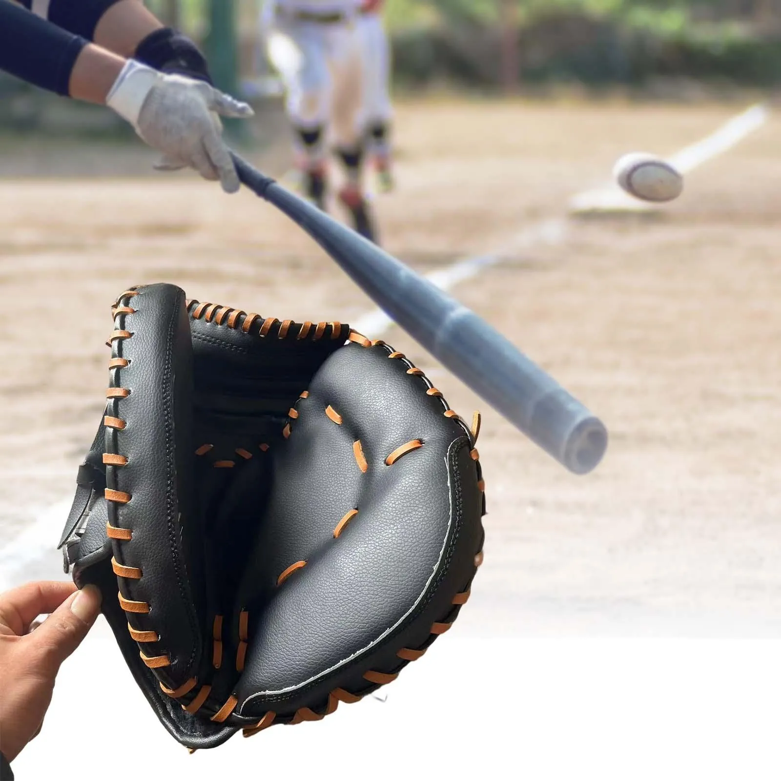 Baseball Glove, Infield Throwing Glove, Sports Baseball, PU Leather