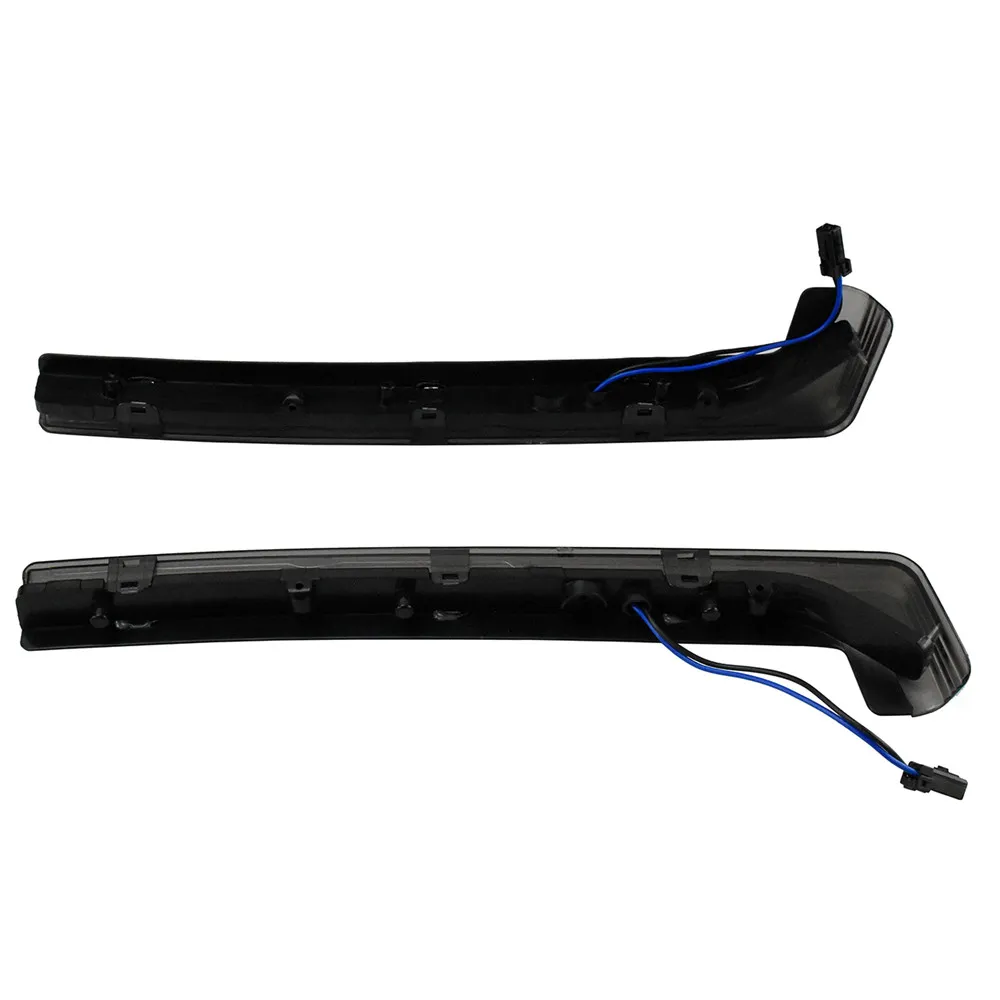 LED Side Marker Lights For Harley Touring 2006-2024 - Red Lens, Black Housing (Pair) 5 thumbnail image