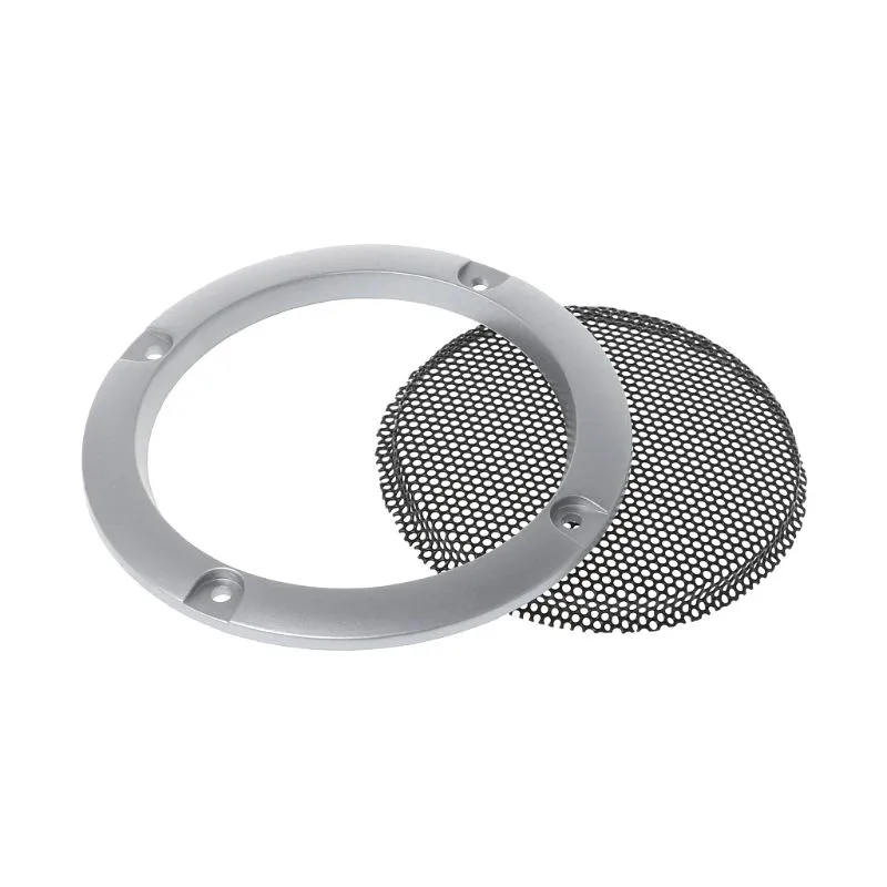 Kiss 2 Pcs 3 Inch Black O Speaker Cover Decorative Circle Metal Mesh Grille I.135044635 - Foto 9