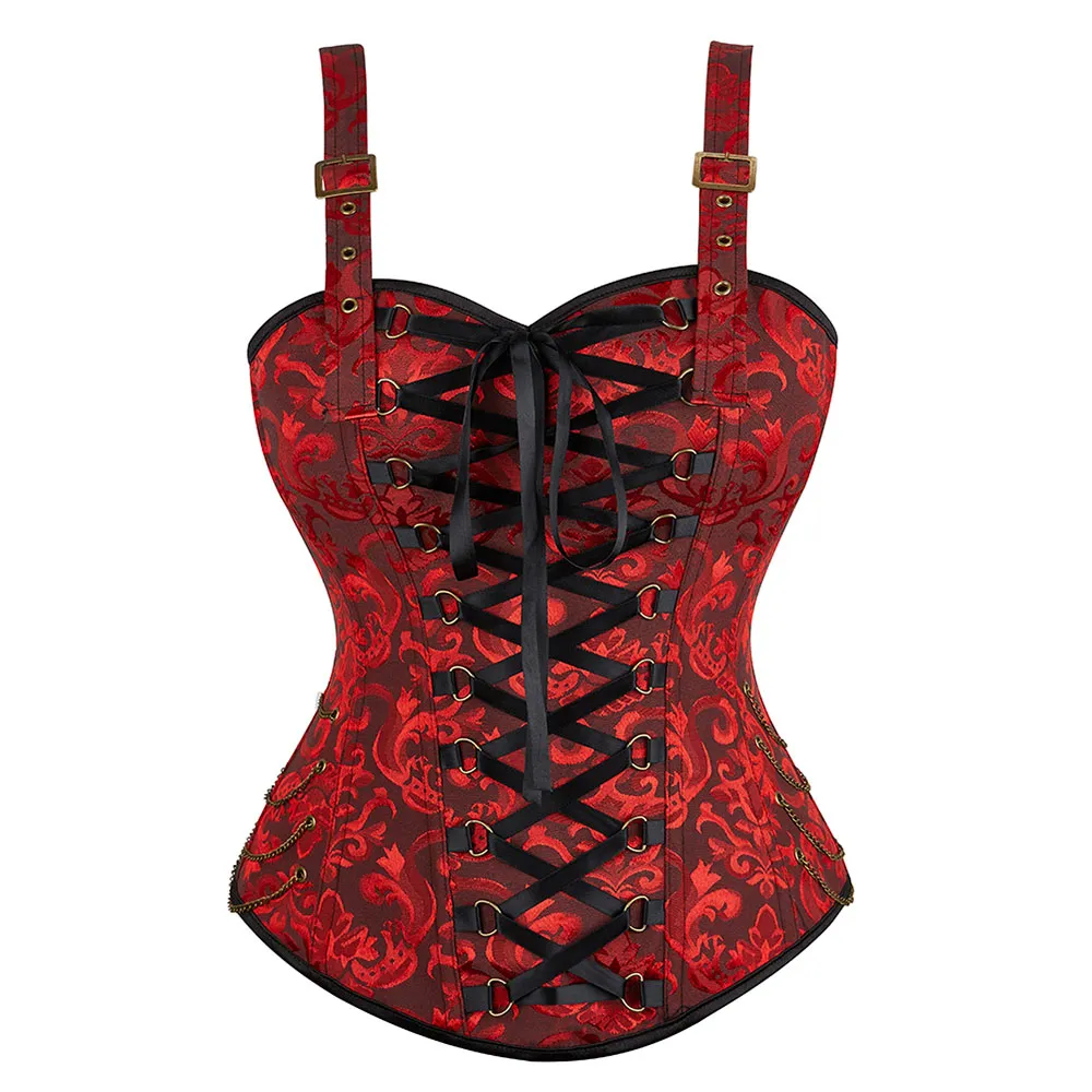 トップス pellicule laceup corset layered tops Amazon.com: Moessa Women's Lace up Boned Overbust Corset