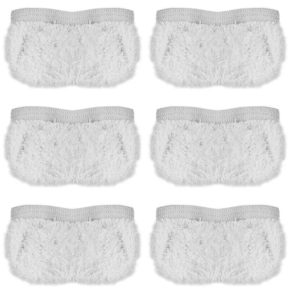 Polti Kit 6 Bonnettes Pour Vaporetto - Nettoyage Tissus D'Ameublement Et Surfaces