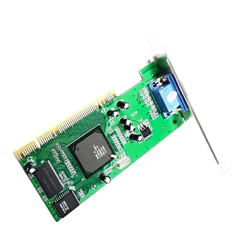 Scheda grafica PCI da 8MB, VGA a 32 bit per uso industriale e server
