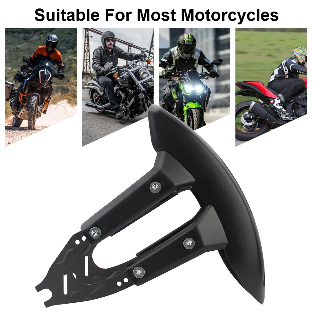 Parafango Moto Per GN 125 250 Moto Parafango Anteriore Mud Flap Guard Carenatura Parafango Copertura Per Suzuki Per GN-125 Per GN-250 GN125 GN250 Moto Parafanghi Mudguard (Colore : 2