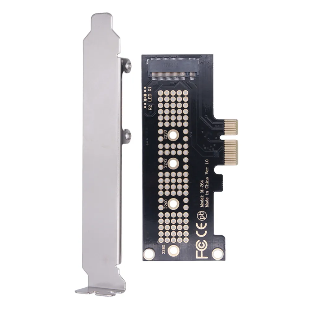 M.2 NGFF M.2 SSD Adapter PCI-E M.2 NVMe PCIE SSD Connector High Speed Hard Disk Converter SSD Riser Support 2230 2242 2260 2280