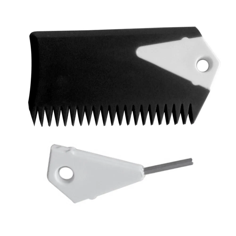 Fins Key With Wax Comb – Clé Pour Ailerons FCS/Futures + Peigne à Cire, Porte-clés