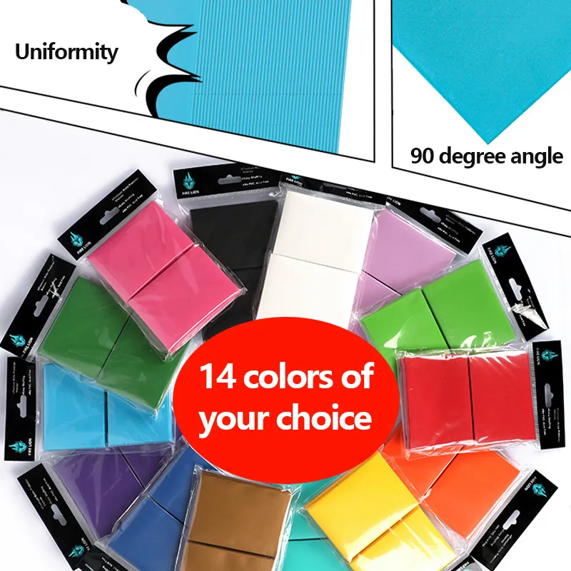 66 x 91 card sleeves Matte Polypropylene Holder 66... From Dhchicboutique, $18.04 Players will recognize the proven color system and find new sizes with new color codes KMC CARD BARRIER 100 SIZE