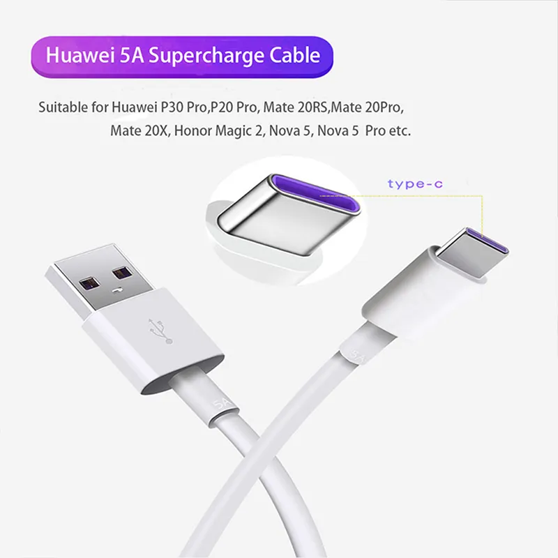 Huawei P30 Huawei P20 Pro Supercharge Original 40W Supercharge USB