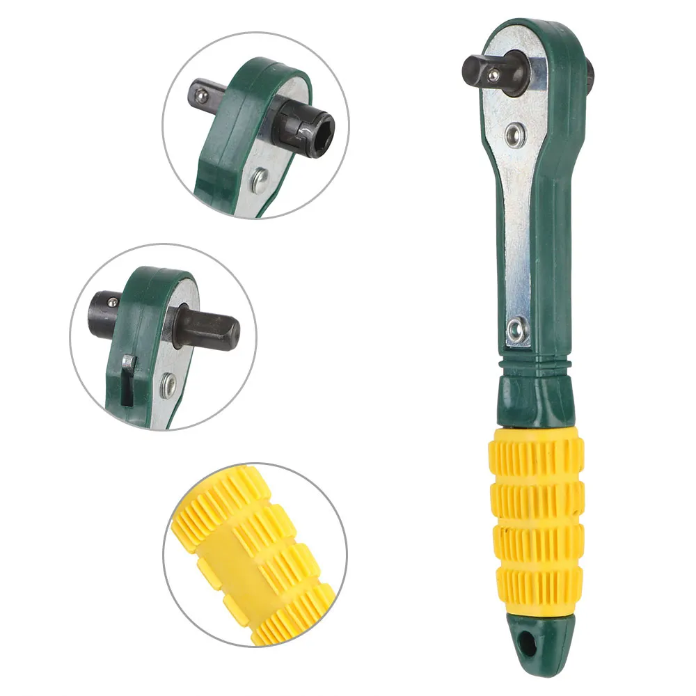 Mini Ratchet Wrench And Screwdriver Set Compact Quick Socket Tool With ...