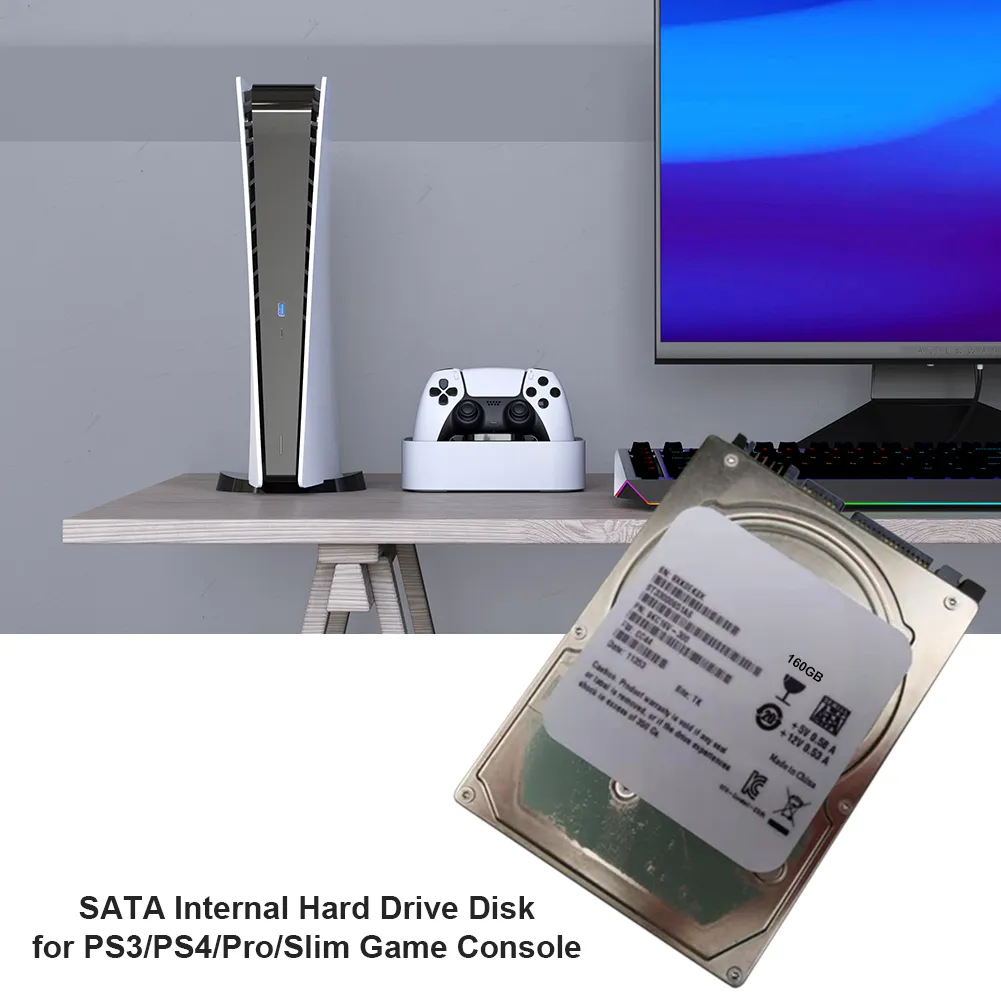 Internal Hard Drive Disk For Sony PS3/PS4/Pro/Slim Game Console 2.5" Hard Disk Drive 160/320/500GB 1TB Game Machine Hard Disk