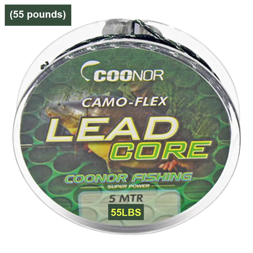 Top Rated Braided Fishing Line For Spinning Reels, 5M Lead Core ...