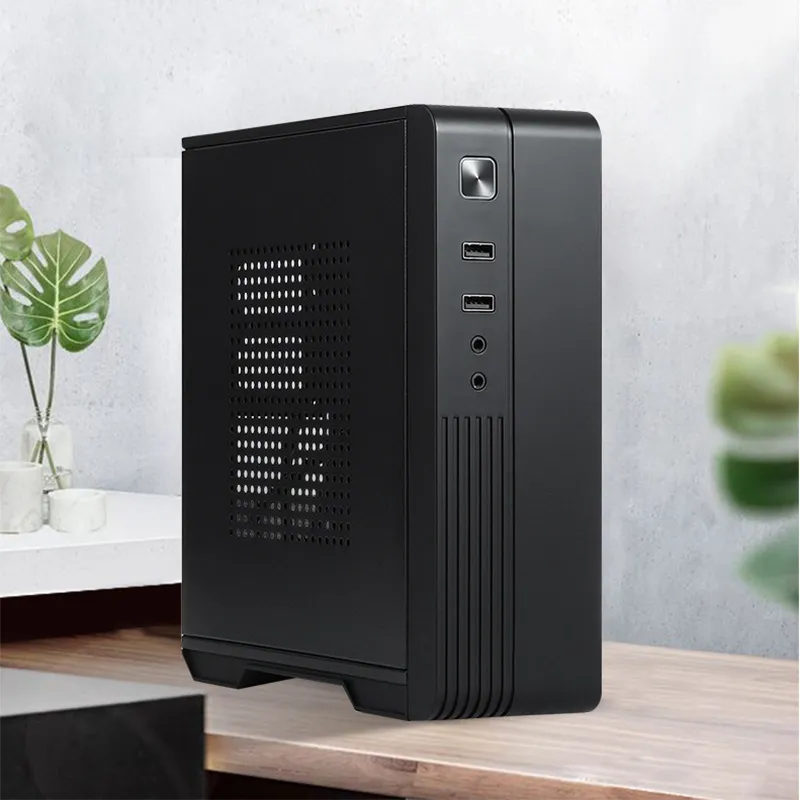 RGEEK ITX Computer Case TX02 Gamer Cabinet Mini Desktop Case Industrial Control HTPC Case Server Case