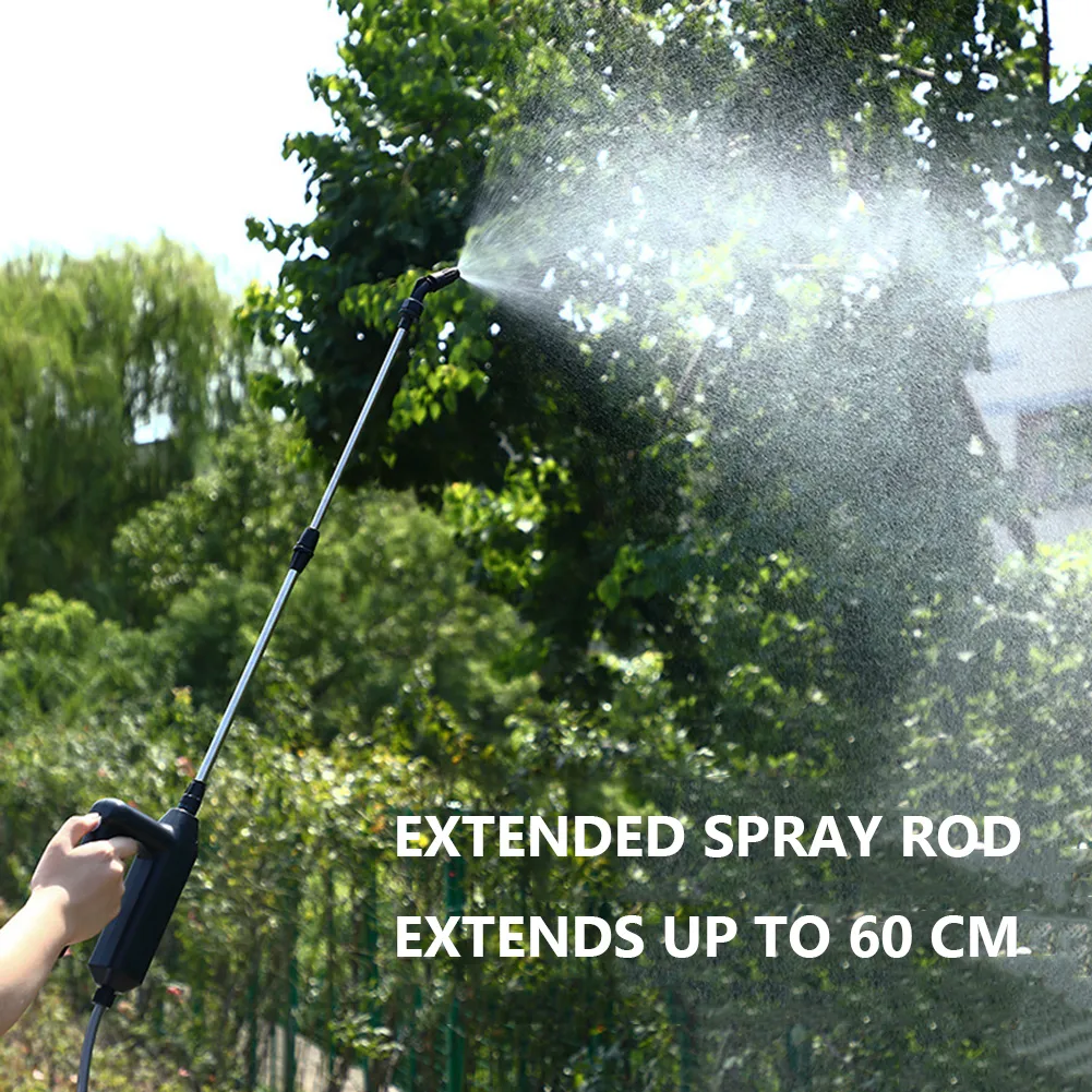 thumbnail interactive-video image 1 of Agricultural Spray Gun With Adjustable Nozzle - High Pressure Metal Sprayer For Farming & Cleaning 1 of 3