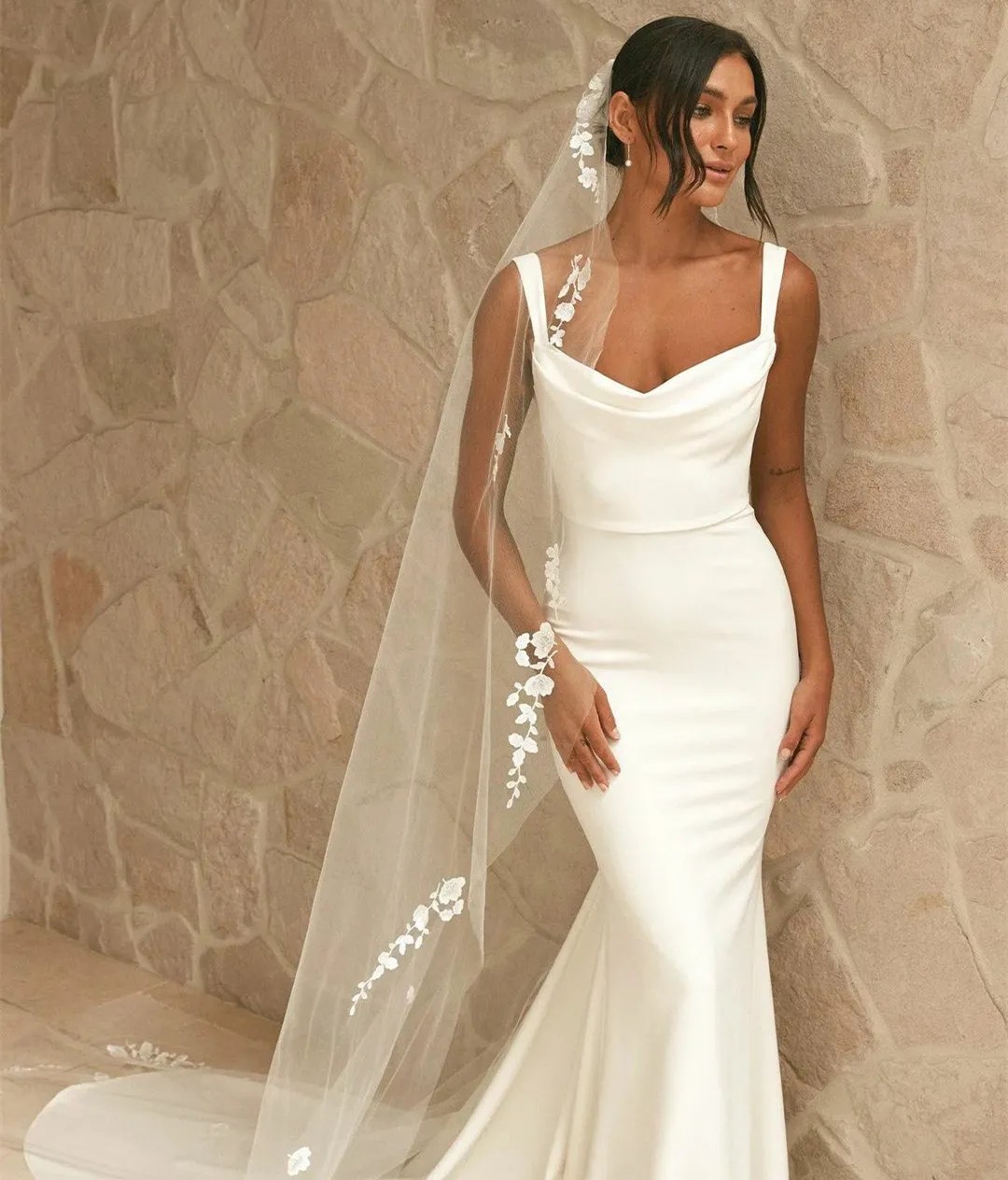 white christmas dresses Morilee Pleated Cowl Neck Corset Prom Dress 49011 main image 1