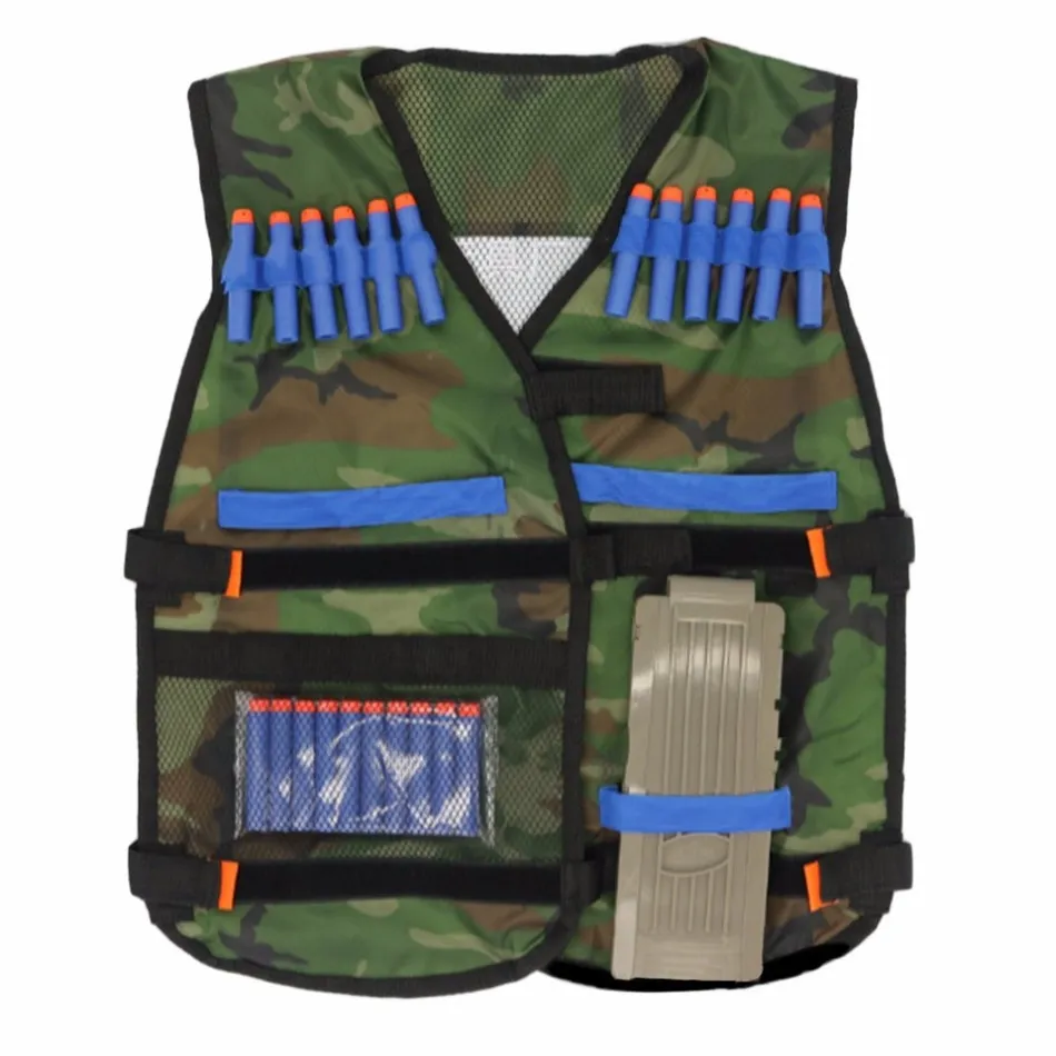 Nerf Body Armor Adjustable Kids' Tactical Vest Kit: Outdoor Fun