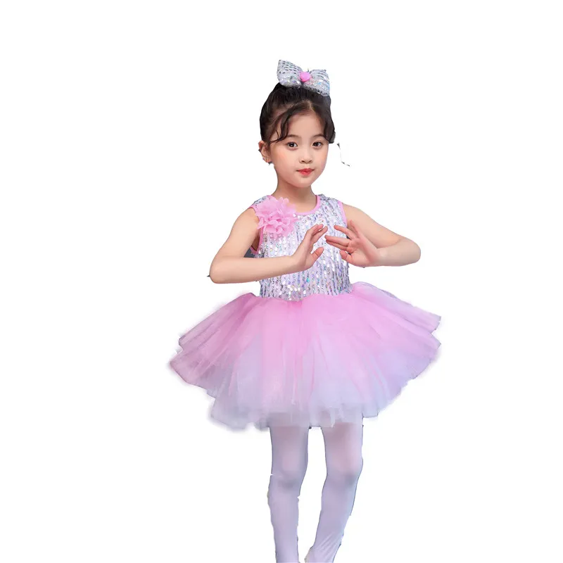 DHgate.com:Sequin Jazz Dance Costume for Girls - Kids Modern ...