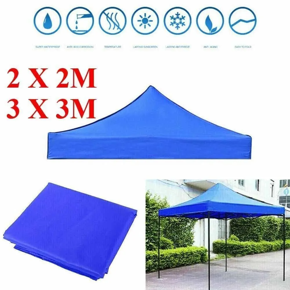 DHgate 420D Waterproof Oxford Cloth Replacement Gazebo Canopy Top Cover for Garden BBQ Tent Shelter Home Garden
