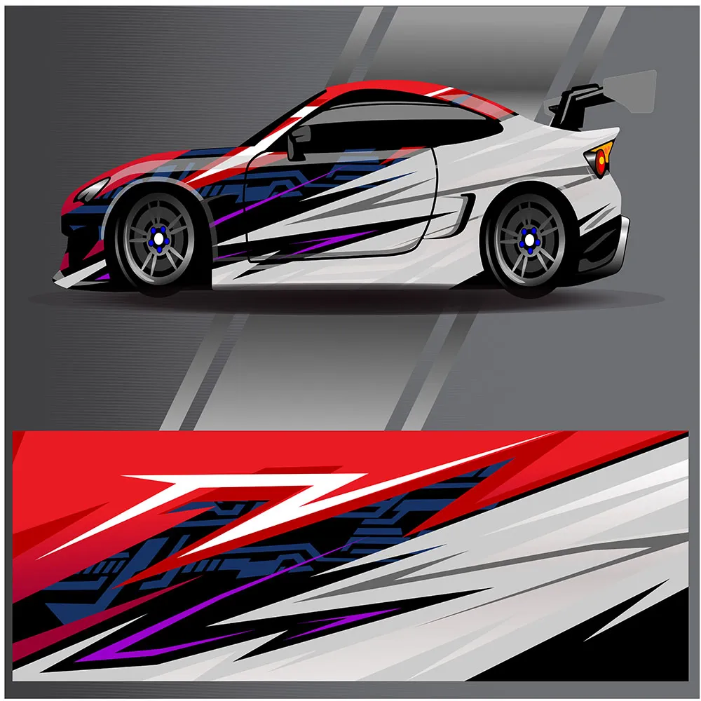 Full Body Racing Car Decal Vinyl Wrap 300x60cm... From Ddmydec, $250.39 ...