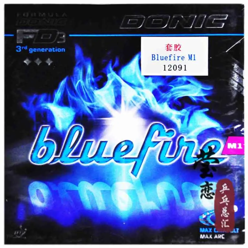 Rivestimento Da Ping-Pong DONIC Bluefire M3 - Morbido, Alto Controllo E Rotazione - Foto 12