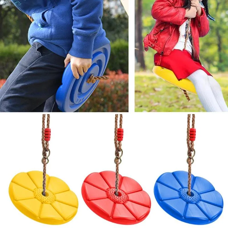 Round disc straighten swing