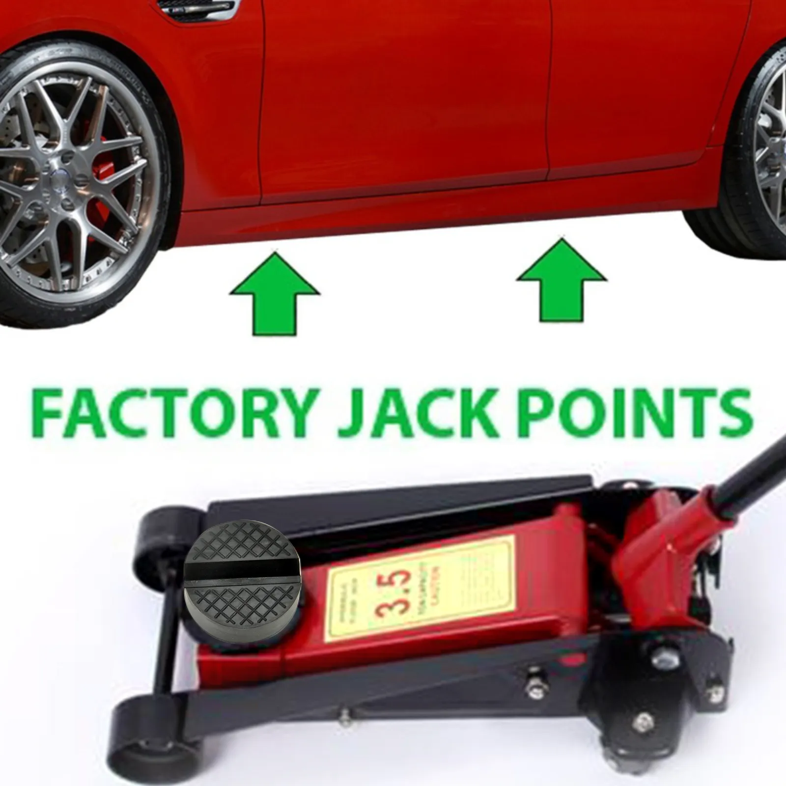 Rubber Car Jack Pads, Slotted Floor Pucks For... From Ddmyjun, $50.7 ...
