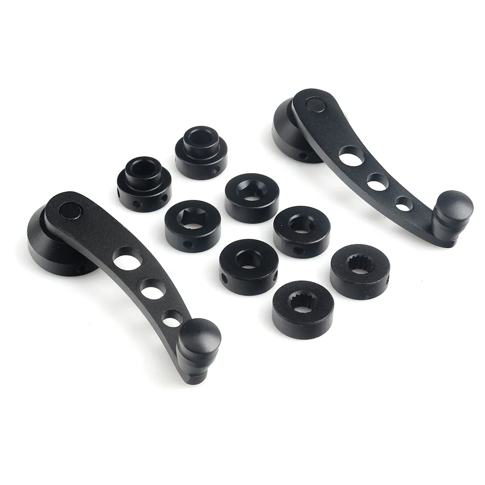 2-Pack Universal Car Window Handle, Aluminum Alloy Window Crank Riser ...