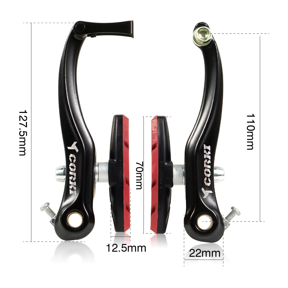 Bmx Bike CNC Mountain Bike V Brake Set, Bicycle V Brake For Kids Bike