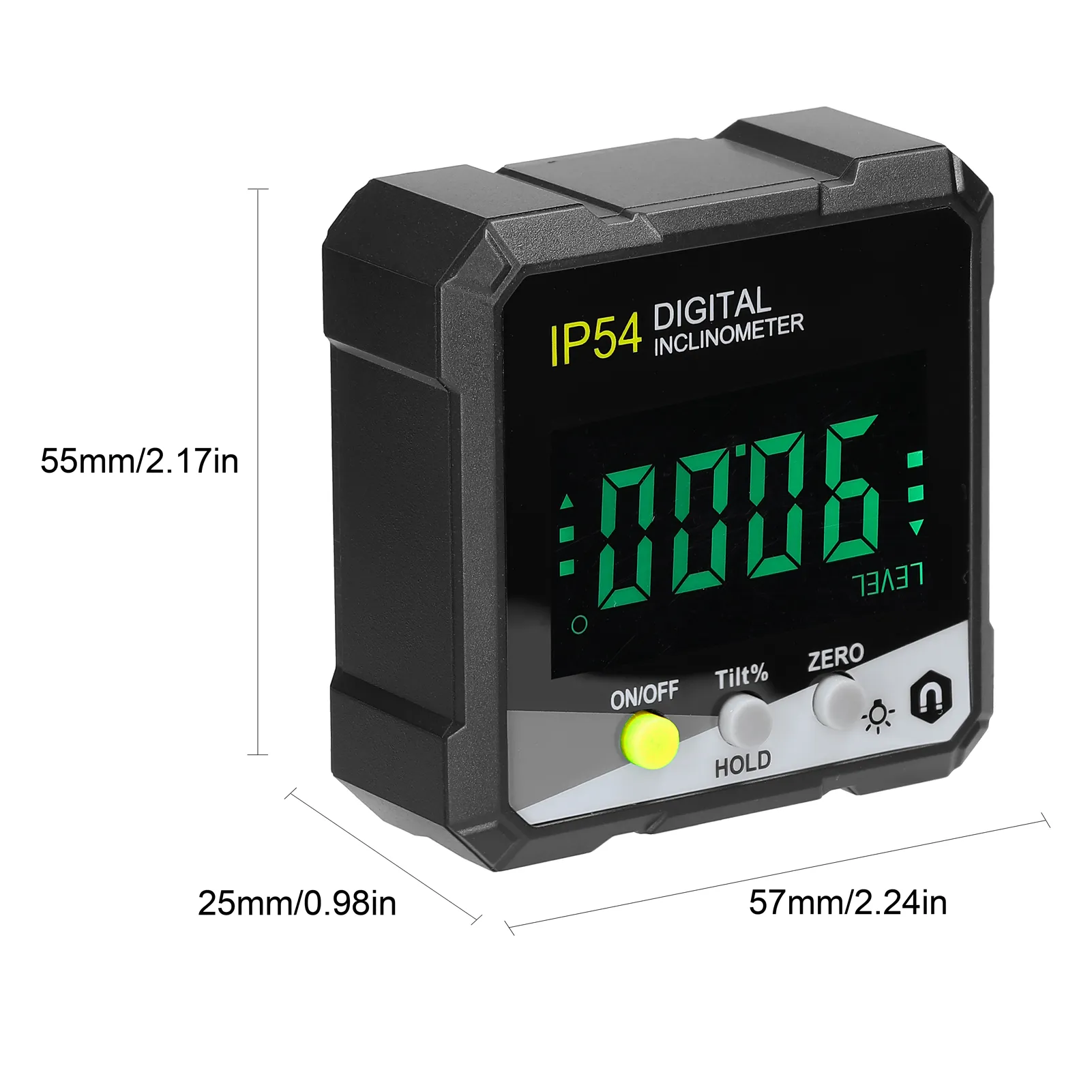 Protractor Slope Ramp Digital digital inclinometer Protractor with Slope Meter, Angle Ruler ...
