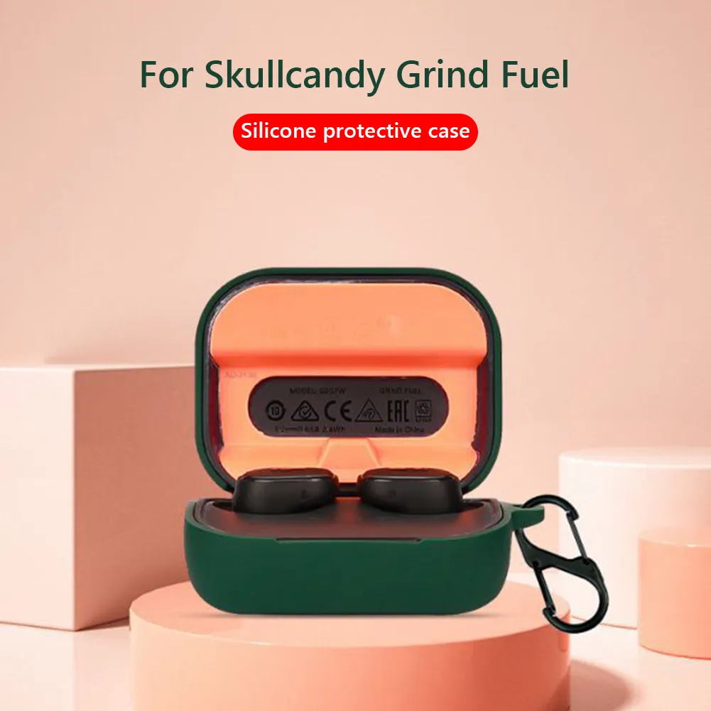Silicone Cover Case for Skullcandy Grind Fuel Skin Bluetooth