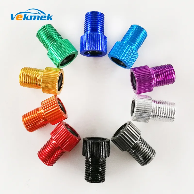 Alloy Presta Tire Valve Adapter Road Bike MTB Adaptor French Air