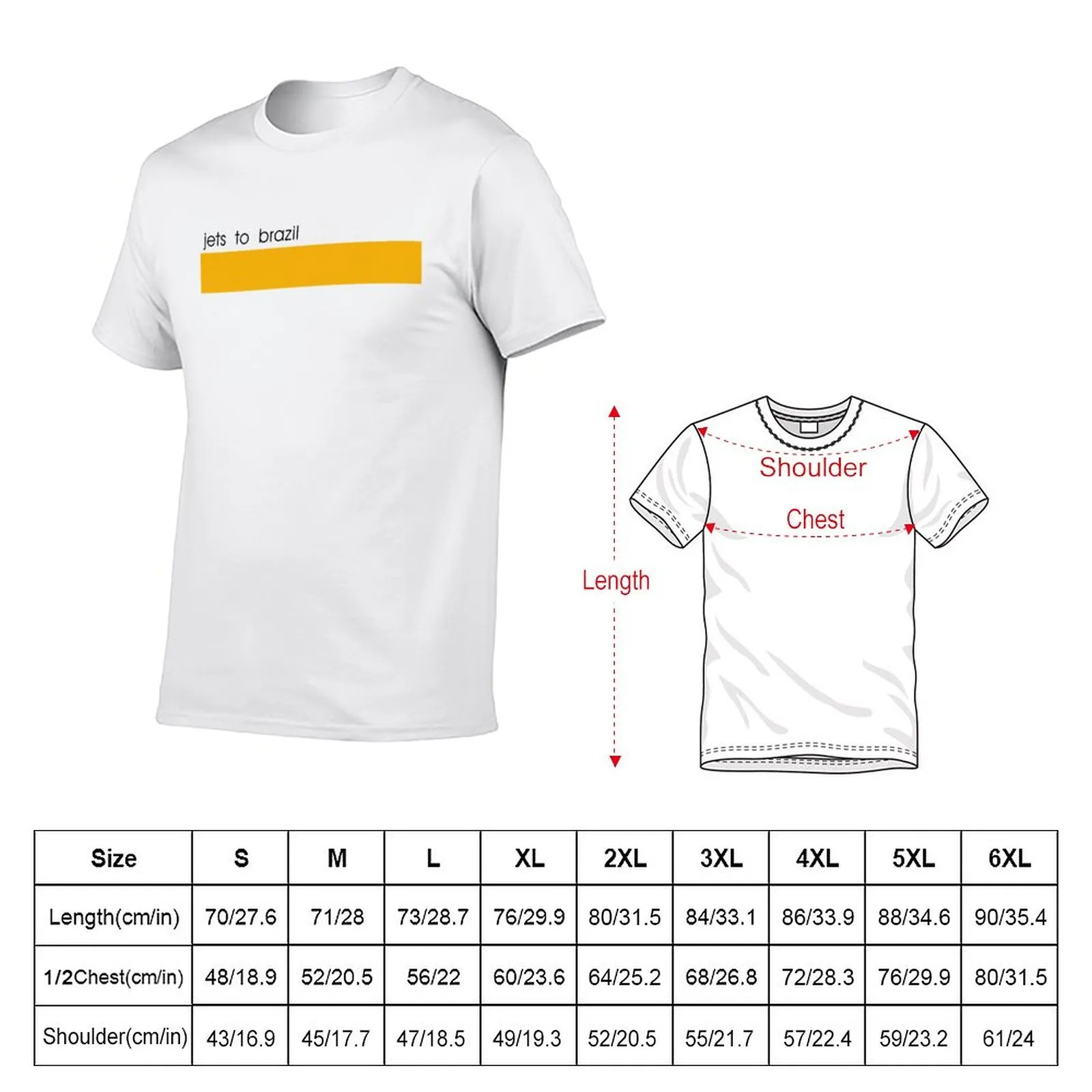 Jets To Brazil Orange Rhyming Dictionary Logo T Shirt