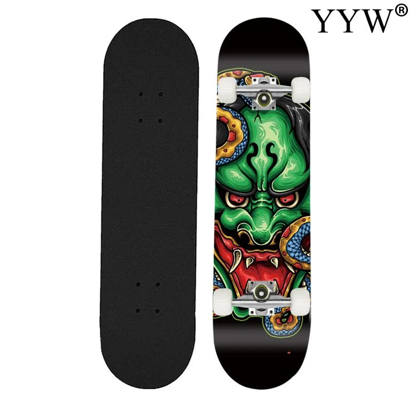 2024 スポーツ スケートボード グリーンデッキ Tabletウィール