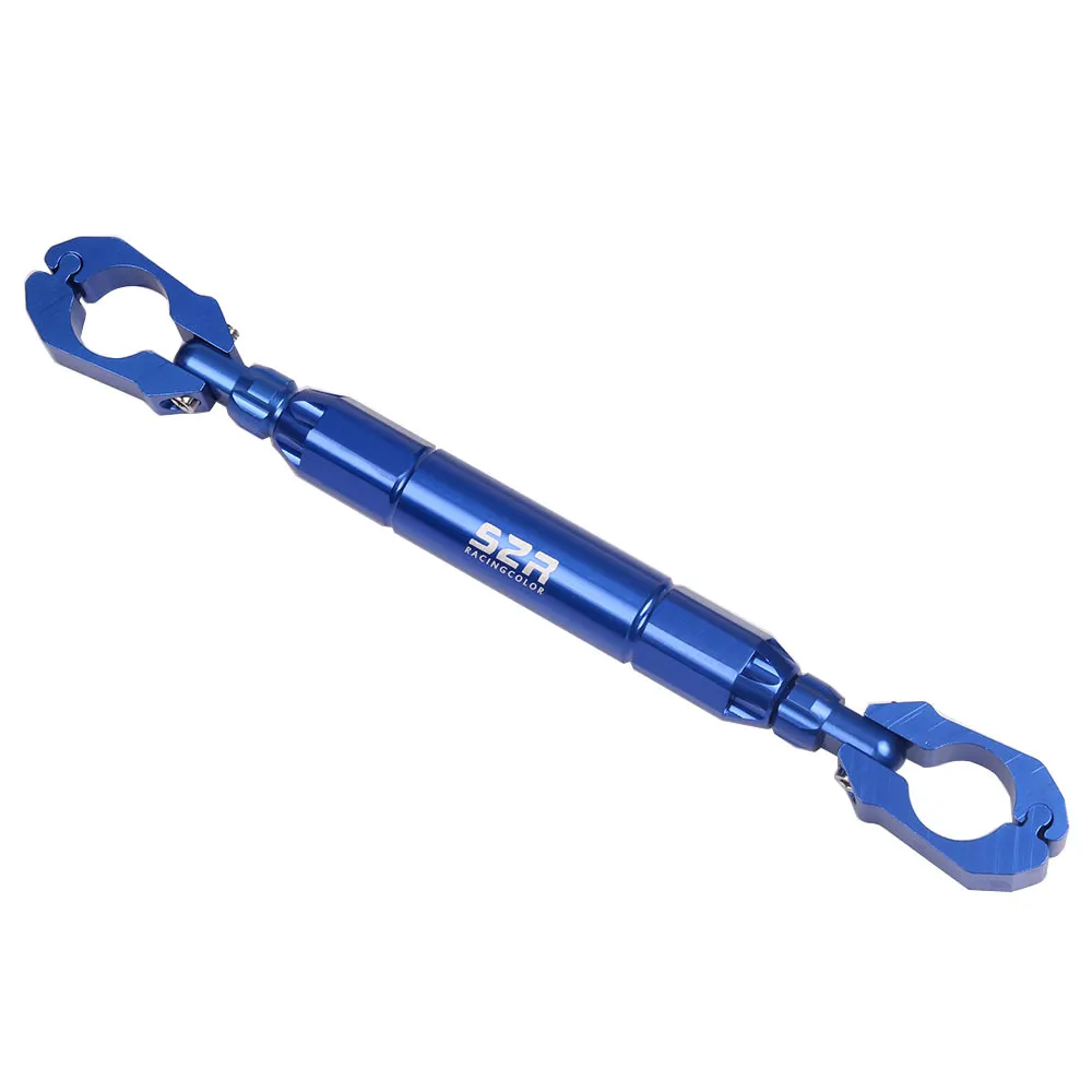 Aluminum Handlebar 22 Mm Chaft Cross Black With Black Bar - Motorcycle Part