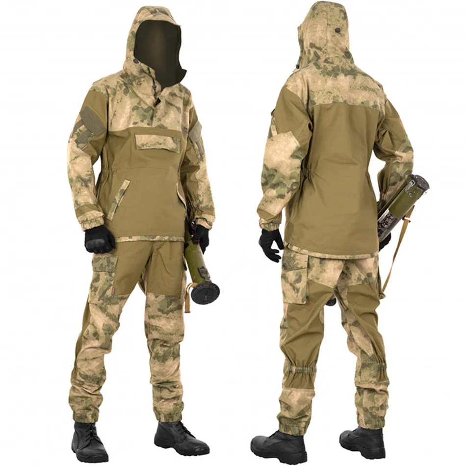 GORKA 4 Tactical Ghillie Suit Special Forces Camo Combat