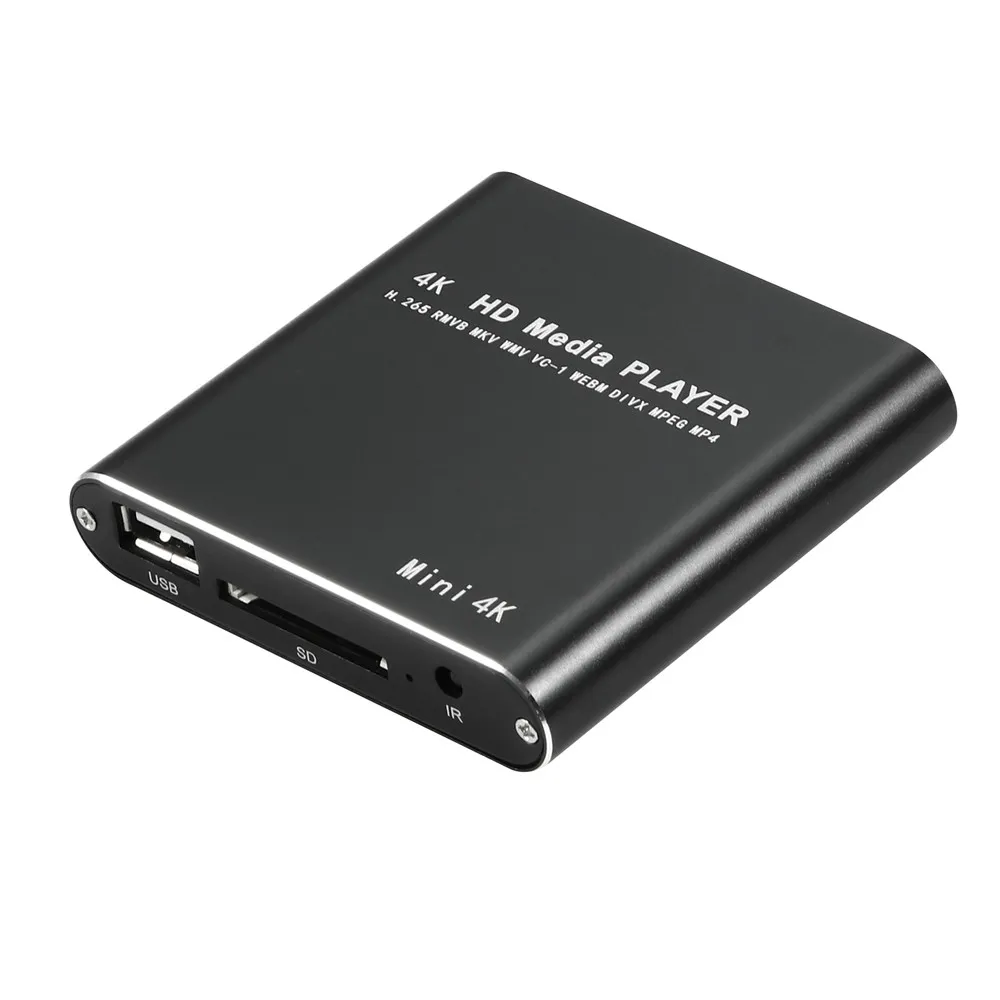 4K Ultra HD Digital Media Player for USB Drives and Storage
