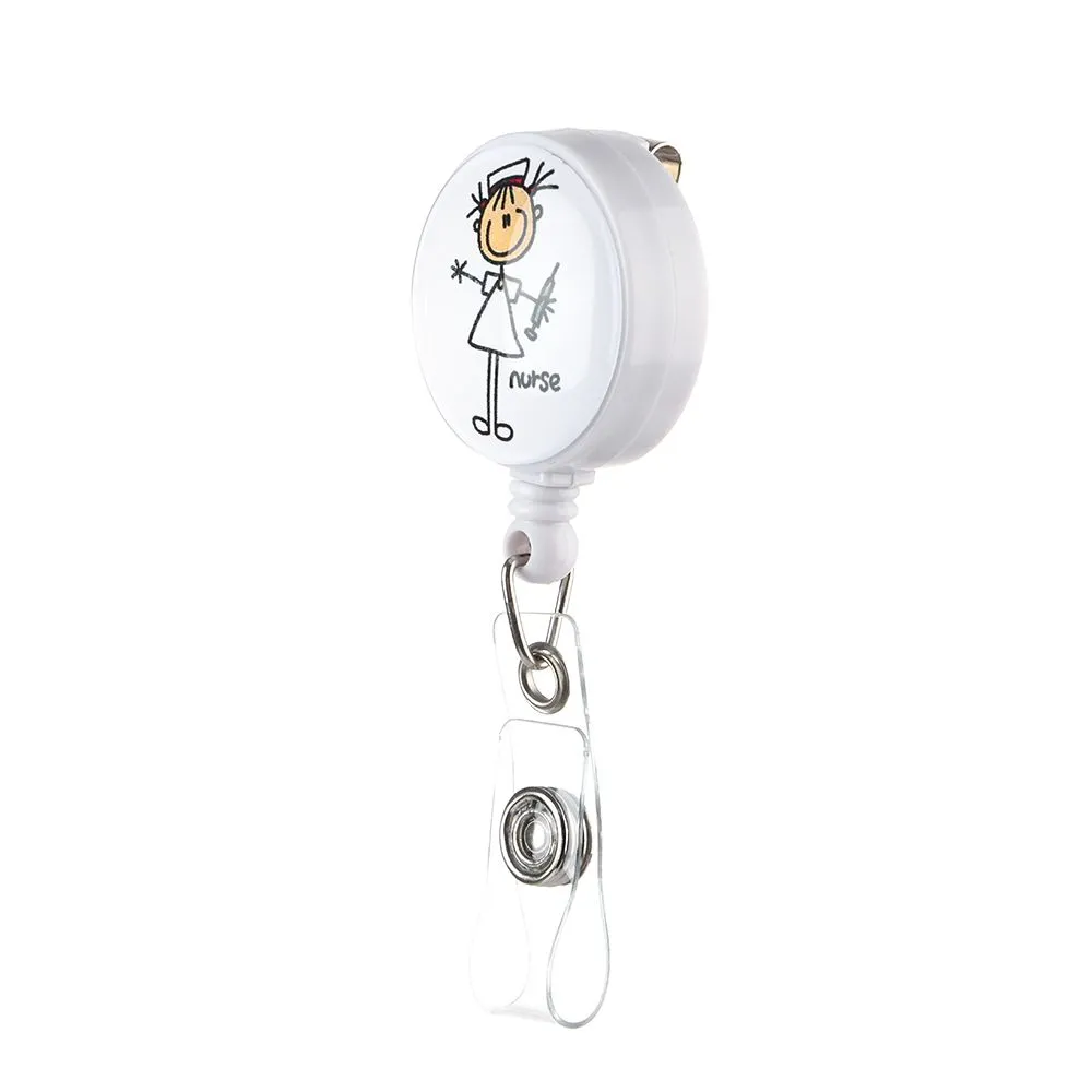 面白いバッジリール格納式ネームタグIDクリップホルダー 看護学生 RN小児科教師面白いオフィス 面白いバッジリール格納式ネームタグIDクリップホルダー  看護学生 RN小児科教師面白いオフィスワークアクセサリー 5個 21 面白いバッジリール格納式ネームタグIDクリップホルダー 看護学生 RN小児科教師面白いオフィスワークアクセサリー 5個 3