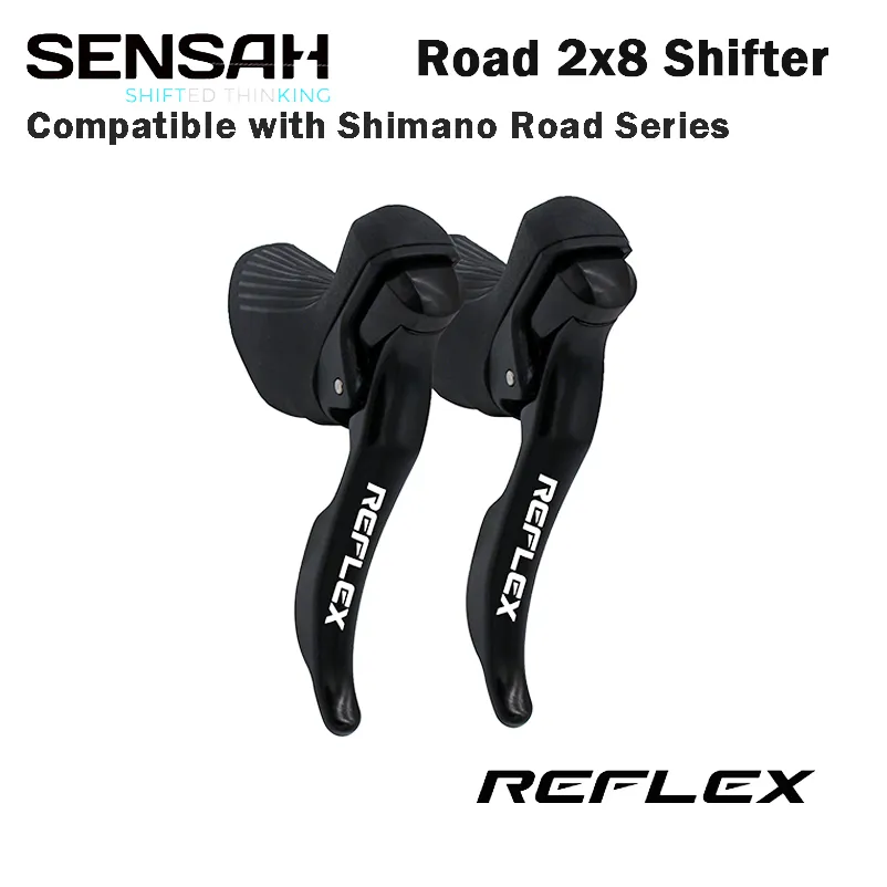 新品】2×8速 STIレバー SENSAH REFLEX 行お クラリス互換品 新品】2×8速 STIレバー SENSAH REFLEX 行お クラリス互換品