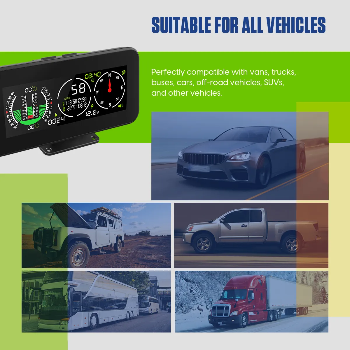 MR CARTOOL M60 Digital Car Compass Inclinometer... From Ddmydec, $141. ...