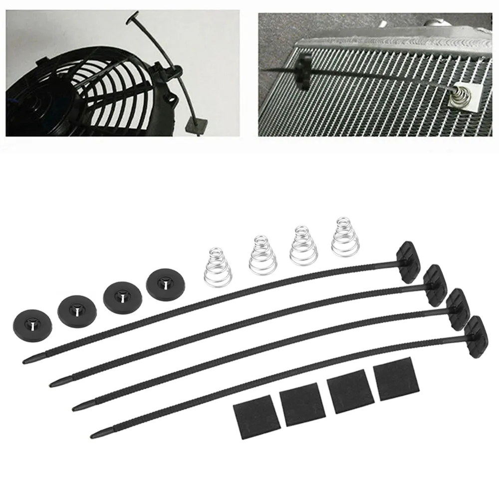 Universal Cooling Fan Universal 8-Inch 12V Slim Electric Radiator Fan ...