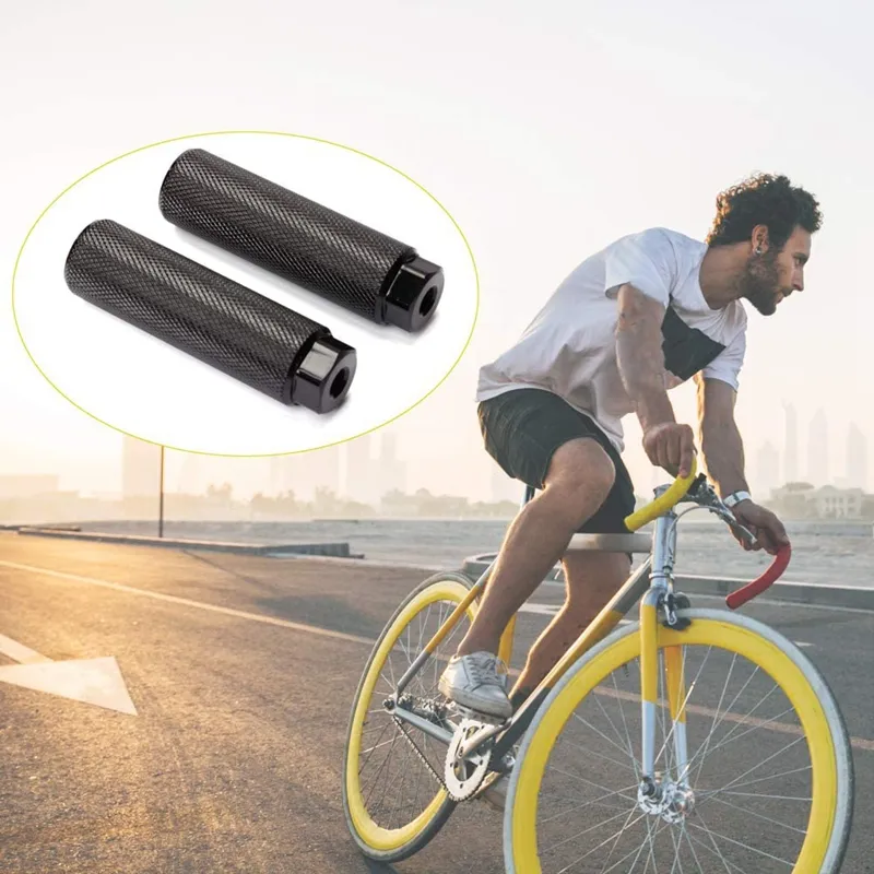 Anti Skid Aluminum Alloy Bike Pegs BMX Bicycle Pedals For MTB Rear Stunt 3 8 Axles From Ddmydec 13.4 DHgate.Com
