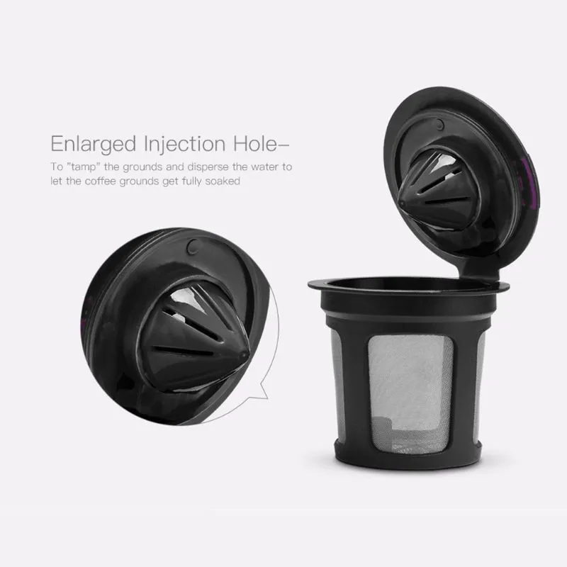 ground coffee keurig refillable pod