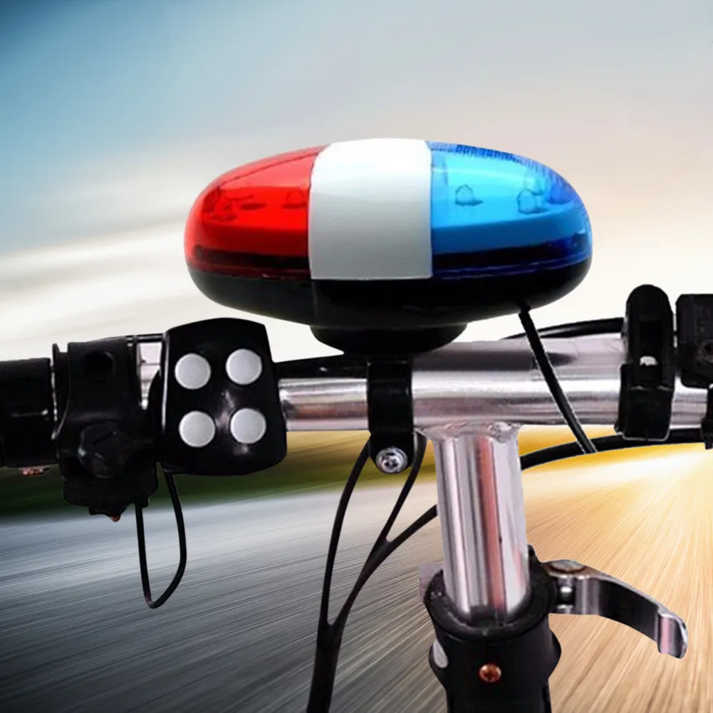 Bike Horn Light Kids Bike Police Cycle Horn Bell Bike Horn Kids - Main Image