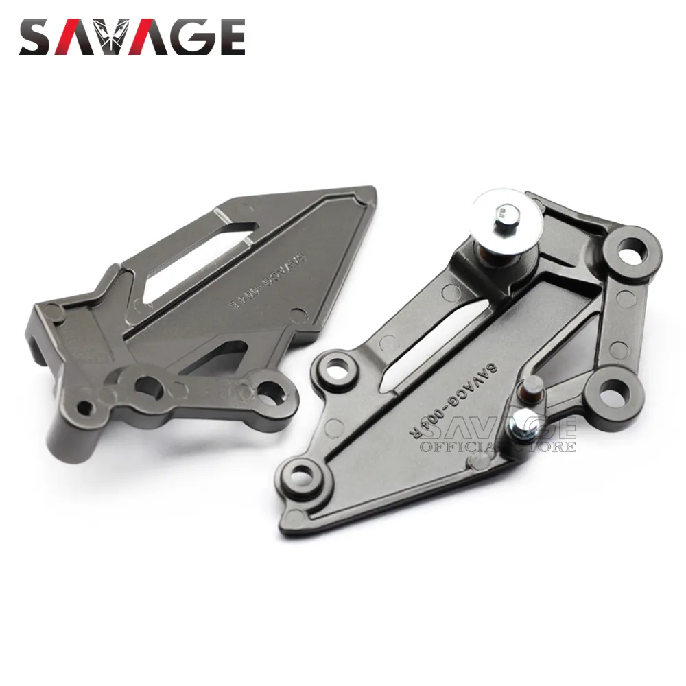 foota 〜 Black MCCP 1 inch Lower Front Foot Pegs For Kawasaki Ninja