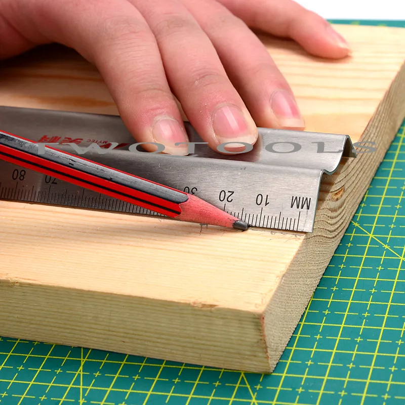 Aluminium/ Steel Cutting Rule Ruler Gauge Metric Scale Straight ...