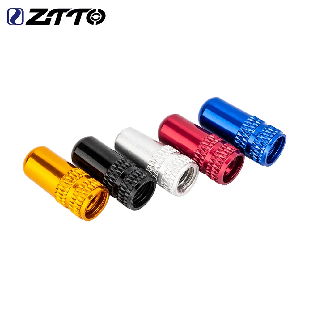 thumbnail image 2 of X Autohaux 2pcs Aluminum Alloy Valve Caps French Type Valve Tire Dust Covers For Bicycle Mountain Bike Road Bike MTB 2 of 11