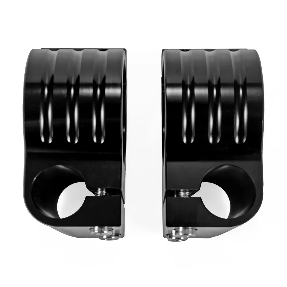 2024 CNC 47mm Cafe Racer Fork Tube Clip-On Handlebars for YAMAHA R3 R15 ...